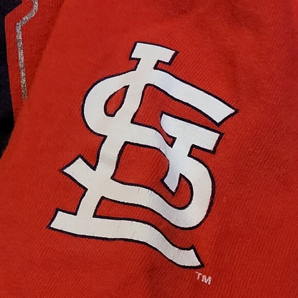 Vintage Cardinals Tshirt Red Y2K Adult XXL Tour Champ Tee 2000 MLB Baseball - Picture 6 of 7